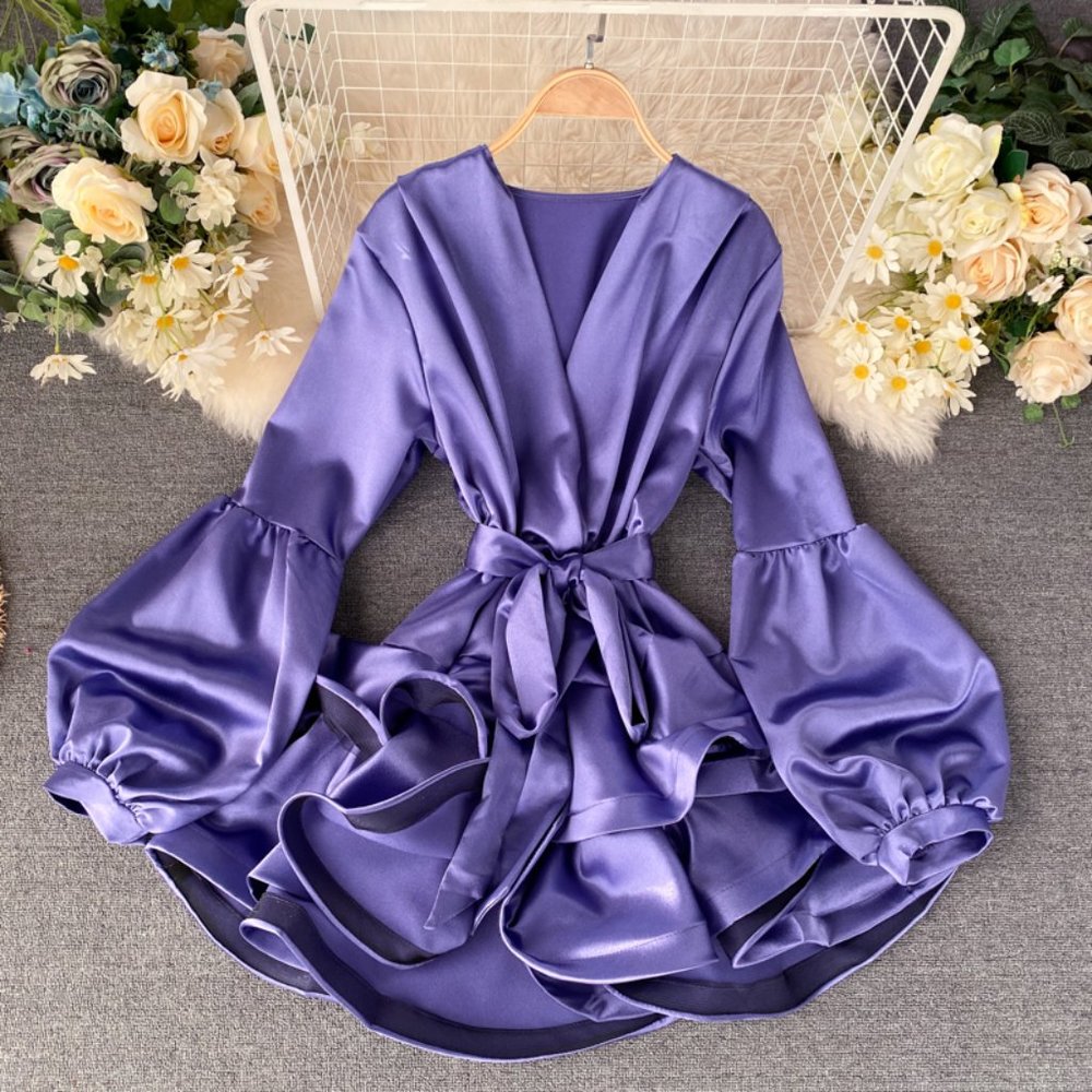 ruffle dress